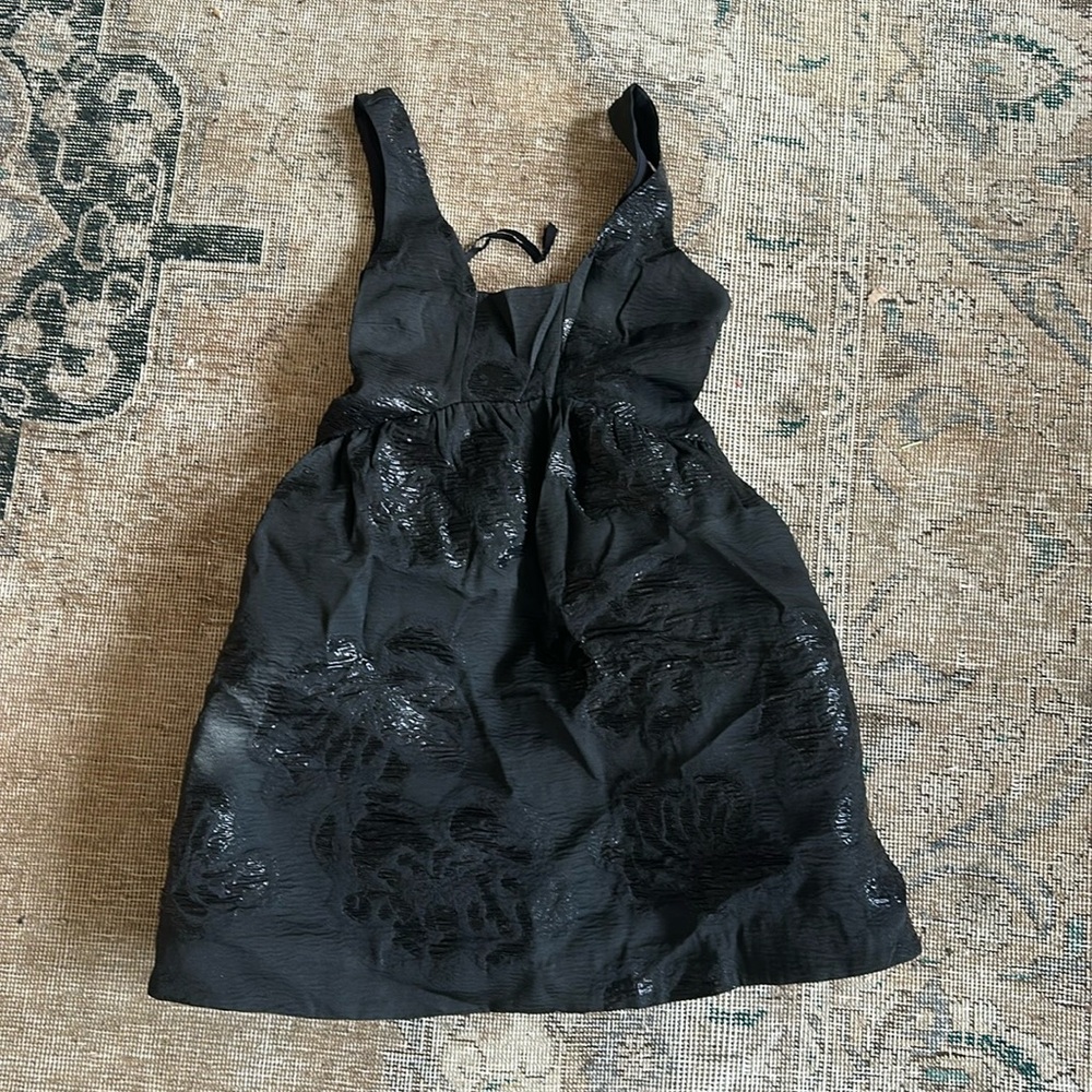 Maeve black short party dress